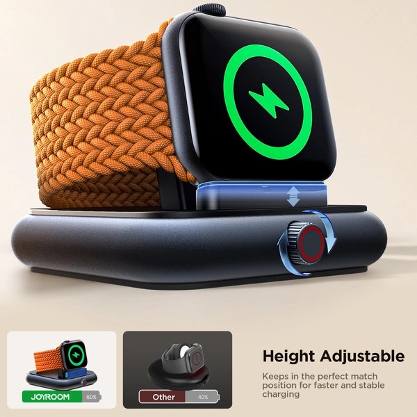 Incarcator Wireless Ceas Smart Apple Watch - Negru - 2 | YEO